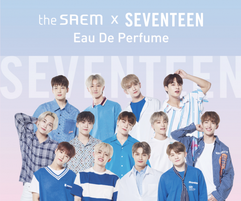 the SAEM×『SEVENTEEN』POP UP カフェ開催！(12/5〜1/31)大阪・堂島 